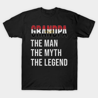 Grand Father Egyptian Grandpa The Man The Myth The Legend - Gift for Egyptian Dad With Roots From  Egypt T-Shirt